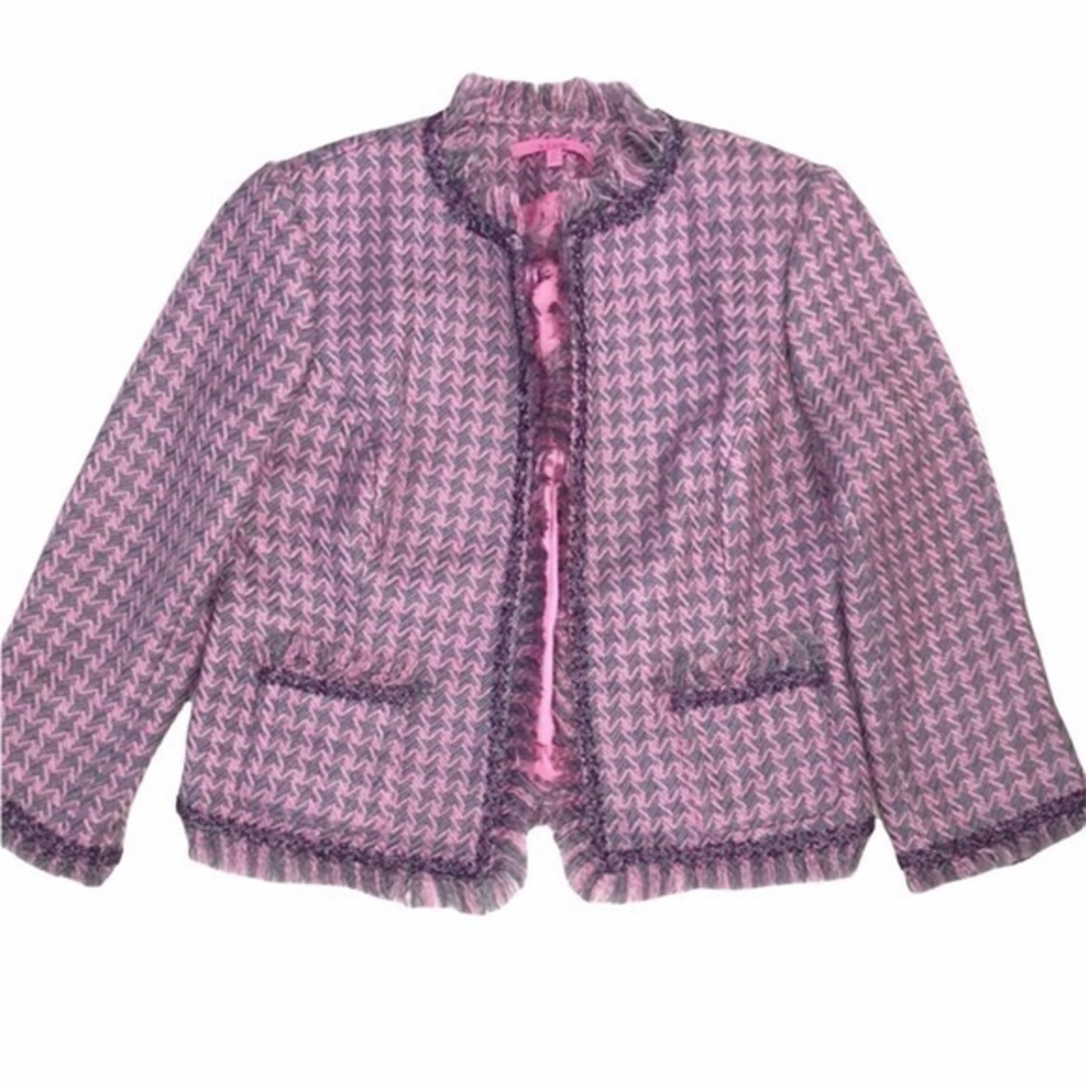 View Tweed Fringed Jacket